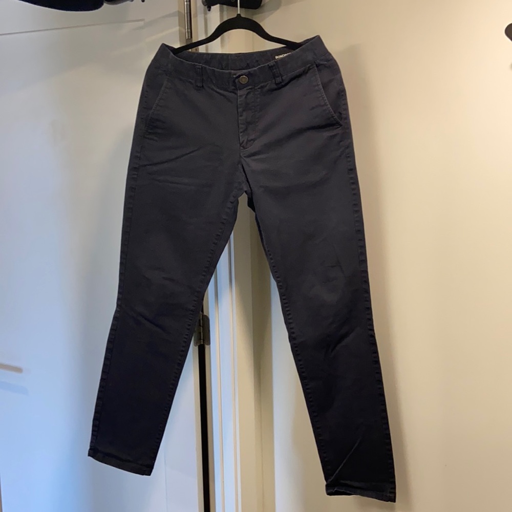 Bonobos Navy Athletic Fit Chinos, 30x32
